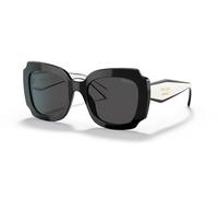 Prada 0PR 16YS Occhiali, Nero/Grigio Scuro, 52 Donna
