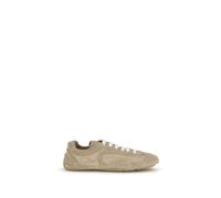 Prada Beige Lamb Ovis Aries Aries Athletic Sneakers - EU38.5/US8.5