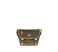 Prada Bicolor Recycled Polyamide Shoulder Bag