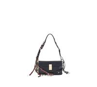 Prada Black Calf Leather Bos Taurus Shoulder Bag