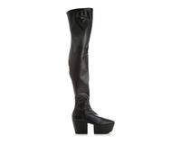 Prada Black Calfskin Over The Knee - EU38.5/US8.5