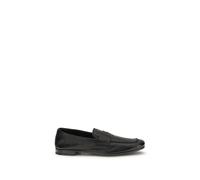 Prada Black Goatskin Slip-On Loafers - EU40/US7