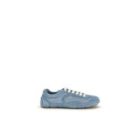 Prada Blue Lamb Ovis Aries Aries Athletic Sneakers - EU38.5/US8.5