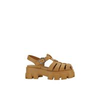 Prada Brown Acetate Platform Sandals - EU39/US9