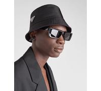 prada cappello da pescatore in re-nylon nero
