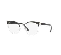 Prada Donna PR 63TV 1AB1O1 Montature da vista outlet Metallo Nero Rotonda