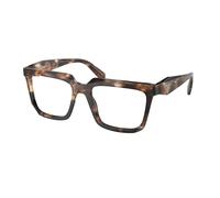 Prada Donna PR A19V 14P1O1 Montature da vista Acetato Tartaruga Trasparente Squadrata Normale