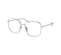 Prada Donna PR A59V 1BC1O1 Montature da vista Acciaio Argento Trasparente Squadrata Normale