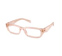 Prada Donna PR B05V 19Q1O1 Montature da vista Acetato Rosa Trasparente Squadrata Normale