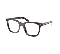 Prada Donna PR B11V 17N1O1 Montature da vista Acetato Tartaruga Trasparente Pillow Normale