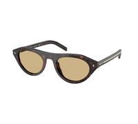 Prada Donna PR B15S 17N70R Occhiali da sole Acetato Tartaruga Marrone Geometrica Normale