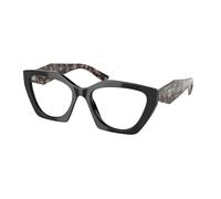 Prada Donna Prada PR 09YV 21B1O1 Montature da vista Acetato Nero Geometrica Normale