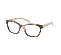 Prada PR15ZV 07R1O1, Avana, Acetate, Donne occhiali 53