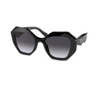 Prada Donna Prada PR 16WS 1AB5D1 Occhiali da sole Acetato Nero Grigio Geometrica Normale Sfumato