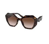 Prada Donna Prada PR 16WS 2AU6S1 Occhiali da sole Acetato Tartaruga Marrone Geometrica Normale Sfumato