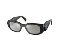 Prada Donna Prada PR 17WS 1AB2B0 Occhiali da sole Acetato Nero Grigio Squadrata Specchiate