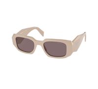 Prada Donna Prada PR 17WS VYJ6X1 Occhiali da sole Acetato Rosa Marrone Squadrata Normale