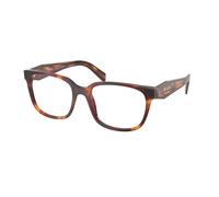 Prada Donna Prada PR 17ZV 22A1O1 Montature da vista Acetato Tartaruga Trasparente Squadrata Normale
