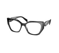 Prada Donna Prada PR 18WV 1AB1O1 Montature da vista Acetato Nero Geometrica Normale