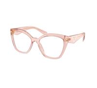 Prada Donna Prada PR 20ZV 19Q1O1 Montature da vista Acetato Rosa Geometrica Normale