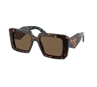 Prada Donna Prada PR 23YS 2AU06B Occhiali da sole Acetato Tartaruga Marrone Squadrata Normale