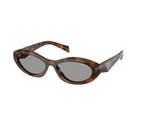 Prada Donna Prada PR 26ZS 20D50Q Occhiali da sole Acetato Havana Grigio Geometrica Normale