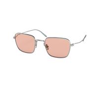 Prada Donna Prada PR 54WS 05Q03F Occhiali da sole Titanio Grigio Rosa Squadrata Normale