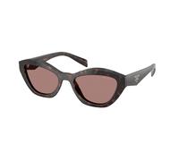 Prada Occhiali da Sole PRA02S 17N60B Marrone/Marrone Chiaro Unisex 52/19/140