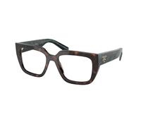 Prada Donna Prada PR A03V 18Z1O1 Montature da vista Acetato Tartaruga Geometrica Normale