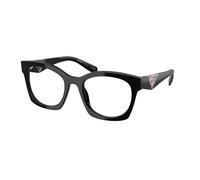 Prada Donna Prada PR A05V 27A1O1 Montature da vista Acetato Nero Geometrica Normale