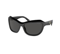 Prada Donna Prada PR A27S 16K5S0 Occhiali da sole Acetato Nero Grigio Farfalla Normale