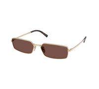 Prada Occhiali da Sole PRA60S ZVN80T Oro Pallido/Cioccolato Nero Donna 59/16/135