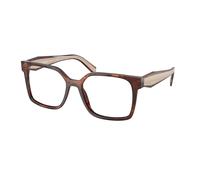 Prada Donna Prada PR B03V 07R1O1 Montature da vista Acetato Marrone Squadrata Normale