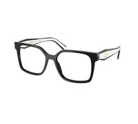 Prada Donna Prada PR B03V 16K1O1 Montature da vista Acetato Nero Squadrata Normale
