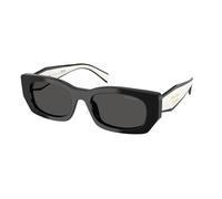 Prada Donna Prada PR B05S 09Q08Z Occhiali da sole Acetato Nero Grigio Pillow Normale