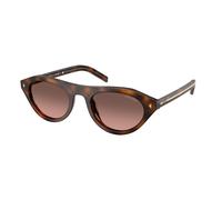 Prada Donna Prada PR B15S 20D11C Occhiali da sole Acetato Tartaruga Marrone Geometrica Normale Sfumato