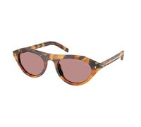 Prada Donna Prada PR B15S 29C05Z Occhiali da sole Acetato Tartaruga Geometrica Polarizzata