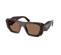 Prada Donna Prada PR B18S 17N06B Occhiali da sole Acetato Tartaruga Marrone Squadrata Normale
