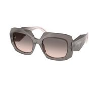 Prada Donna Prada PR B23S 20F70S Occhiali da sole Acetato Grigio Rosa Squadrata Normale Sfumato