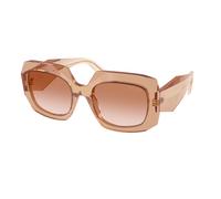 Prada Donna Prada PR B23S 28E50S Occhiali da sole Acetato Marrone Marrone Squadrata Normale Sfumato