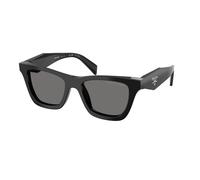 Prada Donna Prada PR C07S 16K90T Occhiali da sole Acetato Nero Grigio Farfalla Polarizzata