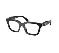 Prada Donna Prada PR C08V 16K1O1 Montature da vista Acetato Nero Geometrica Normale