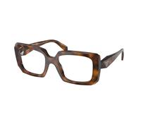 Prada Donna Prada PR C09V 20D1O1 Montature da vista Acetato Havana Pillow Normale