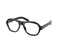 Prada Donna Prada PR C12V 16K1O1 Montature da vista Acetato Nero Pillow Normale