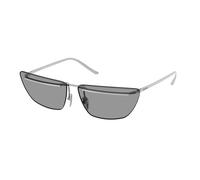 Prada Donna Prada PR C52S 1BC50Q Occhiali da sole Metallo Argento Grigio Farfalla Normale