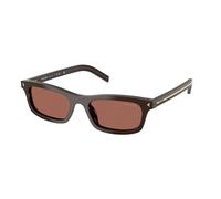 Prada Donna Prada PR D05S 27I20W Occhiali da sole Acetato Marrone Marrone Pillow Normale