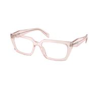 Prada Donna Prada PR D05V 15J1O1 Montature da vista Acetato Rosa Trasparente Squadrata Normale