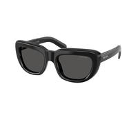 Prada PRD07S 16K08Z, Nero, Acetate, Donne occhiali da sole 53