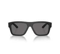 Prada Linea Rossa Ps 04zs Occhiali Da Sole Uomo Nero Squadrato Grigio 56mm Polarizzato