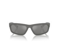 Prada Linea Rossa Ps 05zs Occhiali Da Sole Uomo Grigio Rettangolari Grigio 59mm